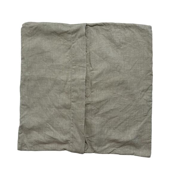 POTTERY BARN Vintage Santa Embroidered Crewel Pillow Cover Case 18x18 #4185398 - Picture 2 of 6